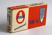 Boite ampoules XM 1b OSRAM