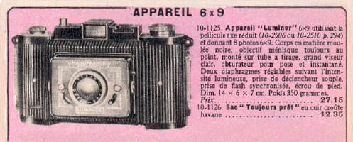 Fex Luminor Manufrance 1962