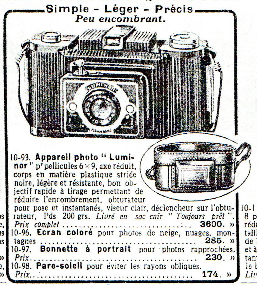 Fex Luminor Manufrance 1955